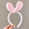 Demi-season cute children's headband for face washing, non-slip bangs, hairpins, 2023 collection