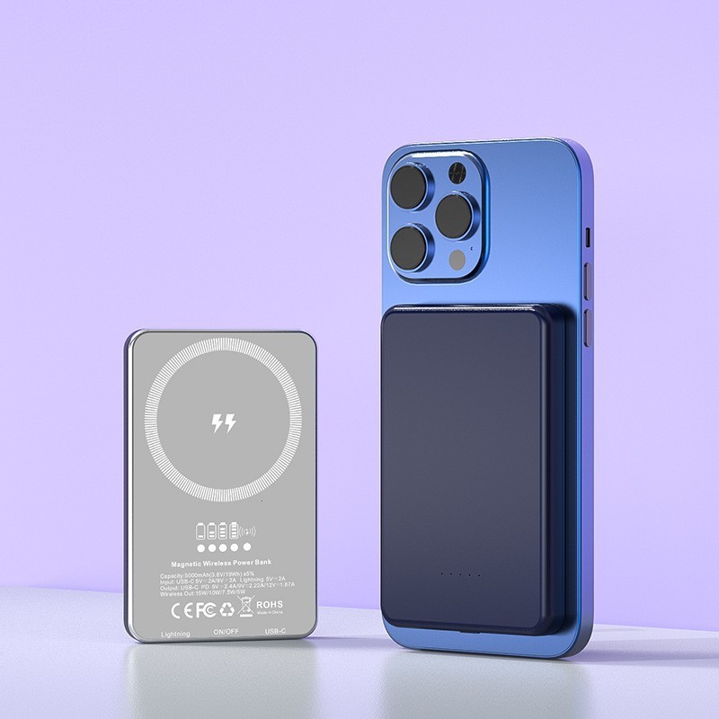 クロスボーダー適用iphoneアップル16マグネットワイヤレス充電宝pd20w急速充電マグセーフモバイル電源|undefined