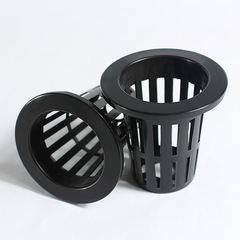 水培定植籃圓形加深陽台種菜無土栽培設備塑料籃子固根器固定藍