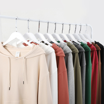 飛百連帽寬松衛衣休閑衛衣多色 棉衛衣 內搭衛衣春秋薄款羅紋下擺