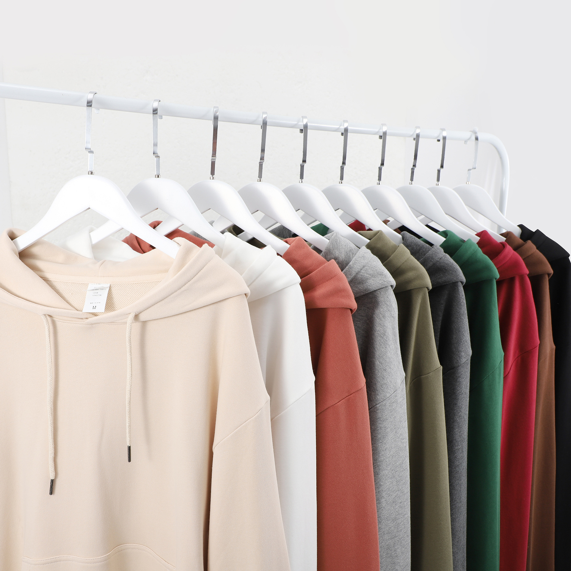 飛百連帽寬松衛衣休閑衛衣多色 棉衛衣 內搭衛衣春秋薄款羅紋下擺