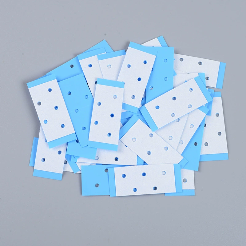 Оптовая Продажа с фабрики PU Двусторонняя пленка парик фиксированная Двусторонняя лента синее отверстие Водонепроницаемая дышащая лента для парика с защитой от пота Синий