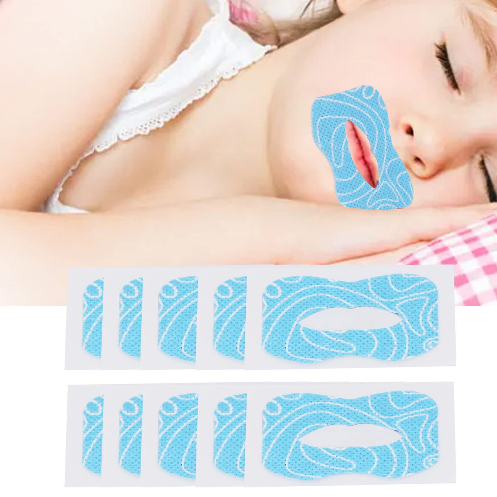 Foreign trade children's mouth breathing correction patch shut-up…