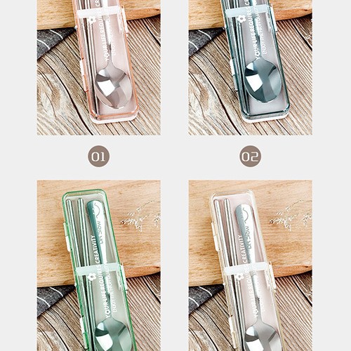 L2427 8042 # vajilla de acero inoxidable conjunto de dos piezas cuchara vajilla traje Yiwu 2 yuanes tienda al por mayor