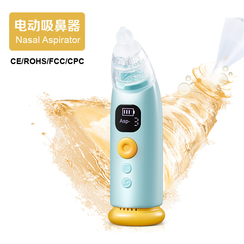 Cross-Border New Product Baby Electric Nasal Aspirator Newborn Infant Nasal Cavity Cleaner Mouth Suction Nasal Mucus and Feces Cleaning Cross-Border New Product Baby Electric Nasal Aspirator Newborn Infant Nasal Cavity Cleaner Mouth Suction Nasal Mucus and Feces Cleaning