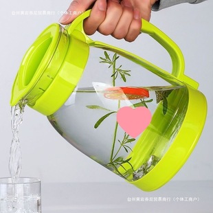 冷水壶耐高温加厚家用玻璃水壶泡茶壶凉白开水杯茶壶大容量凉水壶