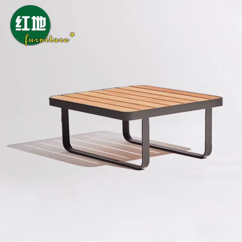 Mesa de café de 60 * 60 cm (fideos de teca)