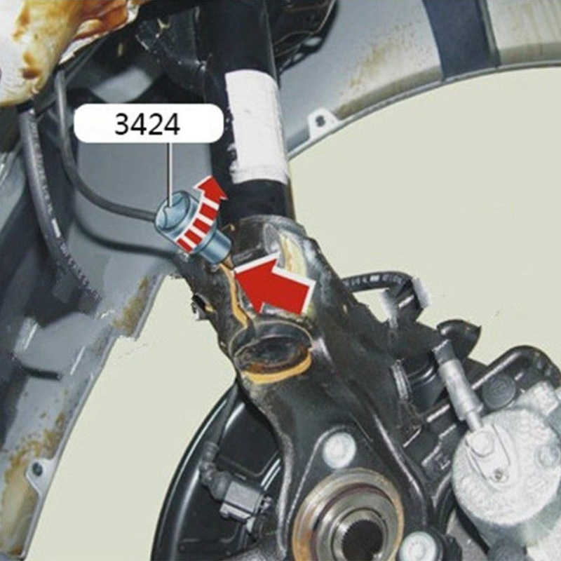 大众奥迪羊角分离器VW3424拆卸避震减震器拆装专用拆羊角避震工具
