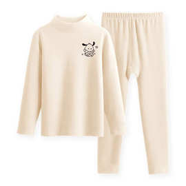 儿童内衣套装德绒保暖衣女童秋衣秋裤男童保暖家居服中小童衣服冬
