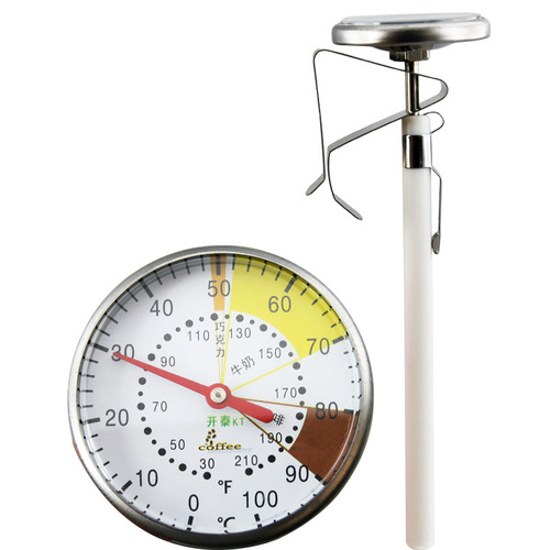 Kaitai bimetal food thermometer probe type kitchen milk coffee stainless steel food baking thermometer table