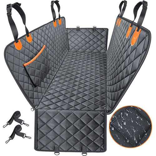 Amazon Car Pet Mat Rear Seat Waterproof Stain-Resistant Anti-Scratch Pet Dog Car Isolation Mat