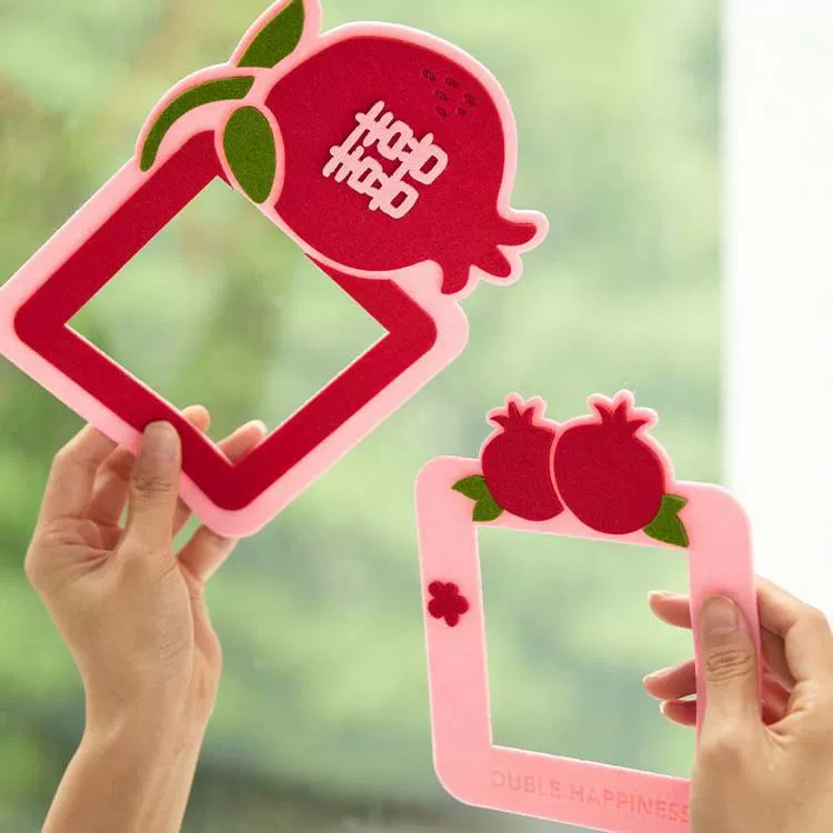 Свадебный креативный стикер Happy Word Switch Украшение макета свадебной комнаты Новый дом Розетка для гостиной Креативная маленькая свежая наклейка Happy Word