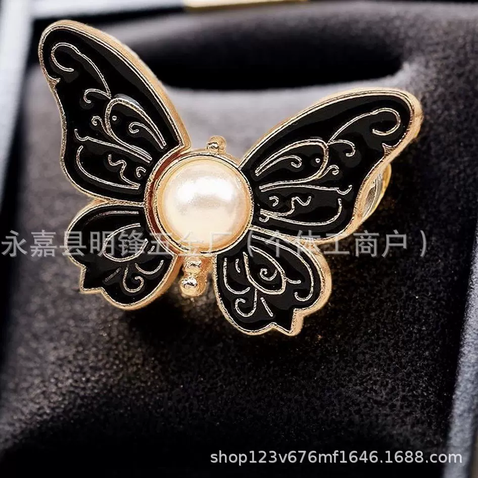现货花纹蝴蝶收腰扣可拆卸免缝收腰扣牛仔裤腰围大小调节收腰神器