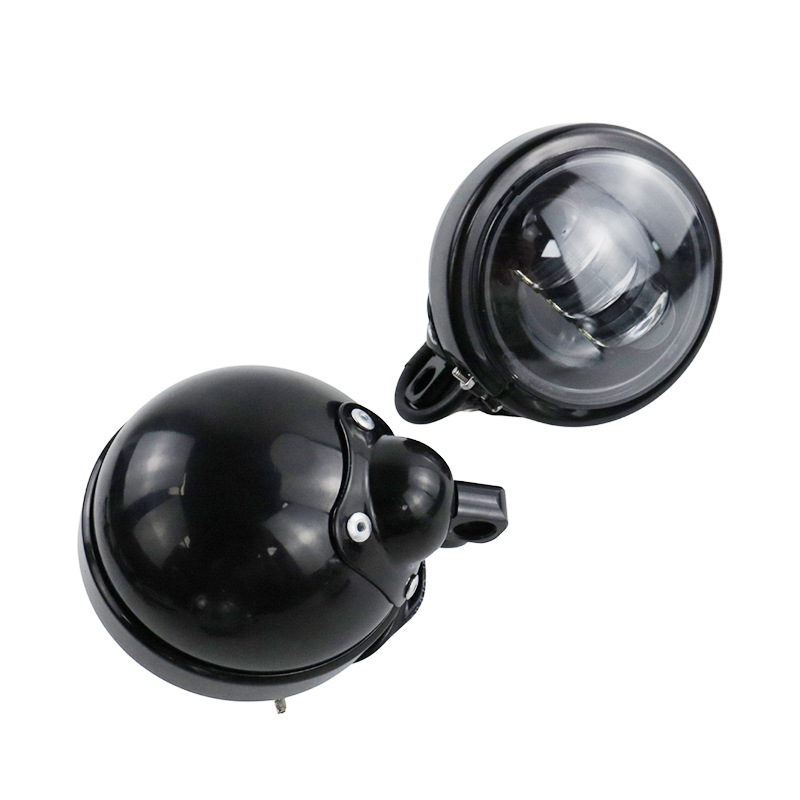 Suitable for Bmw R18 Dreamer Modified Motorcycle Front Windshield Modified Windshield Left and Right Fog Lights