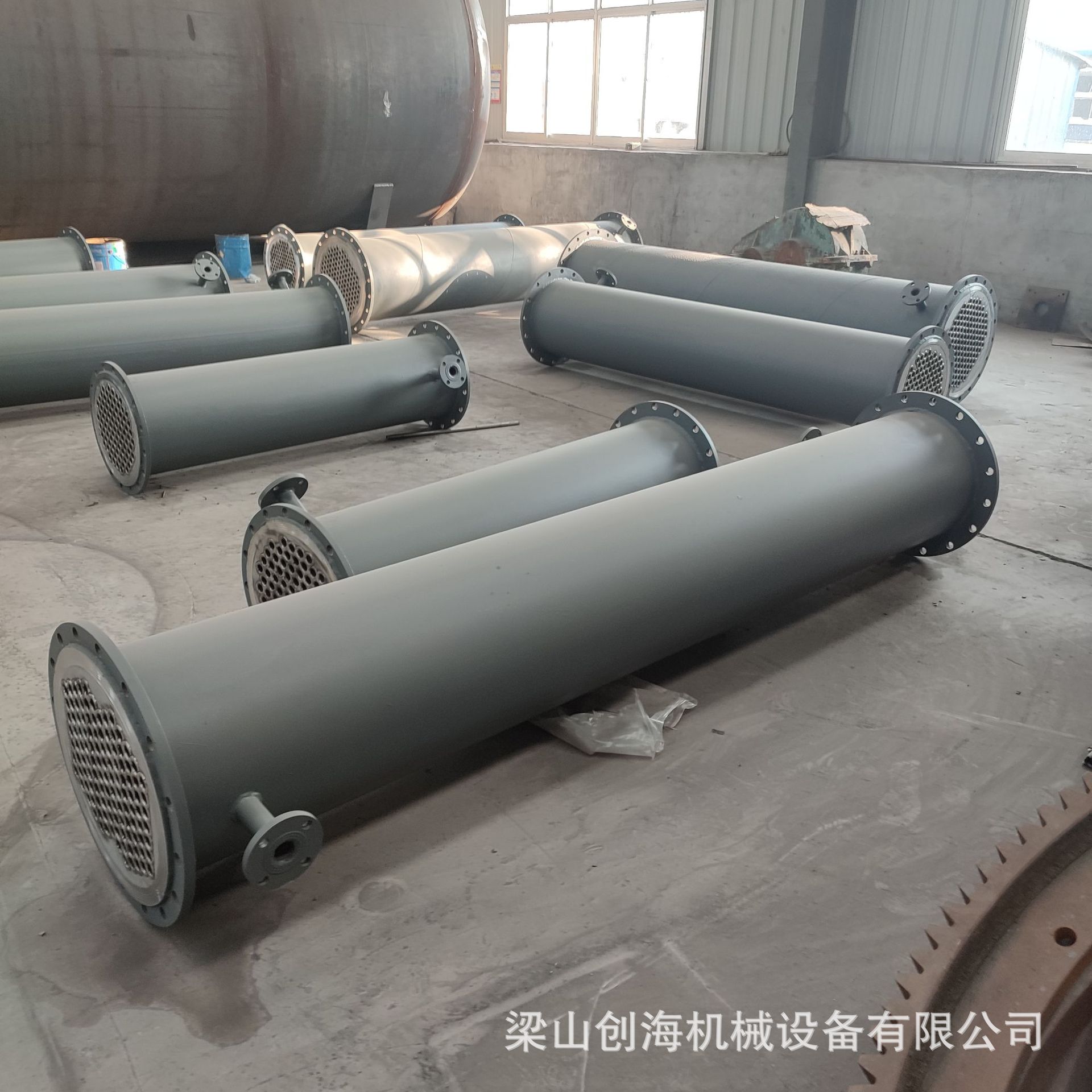 立式冷凝器生产厂家 塔侧冷凝器 蒸馏换热器 列管换热器生产厂家