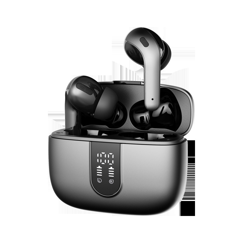 Auriculares inalámbricos deportivos de estilo explosivo de comercio exterior transfronterizo OEM personalizados, duración de la batería larga, auriculares Bluetooth inteligentes con reducción de ruido