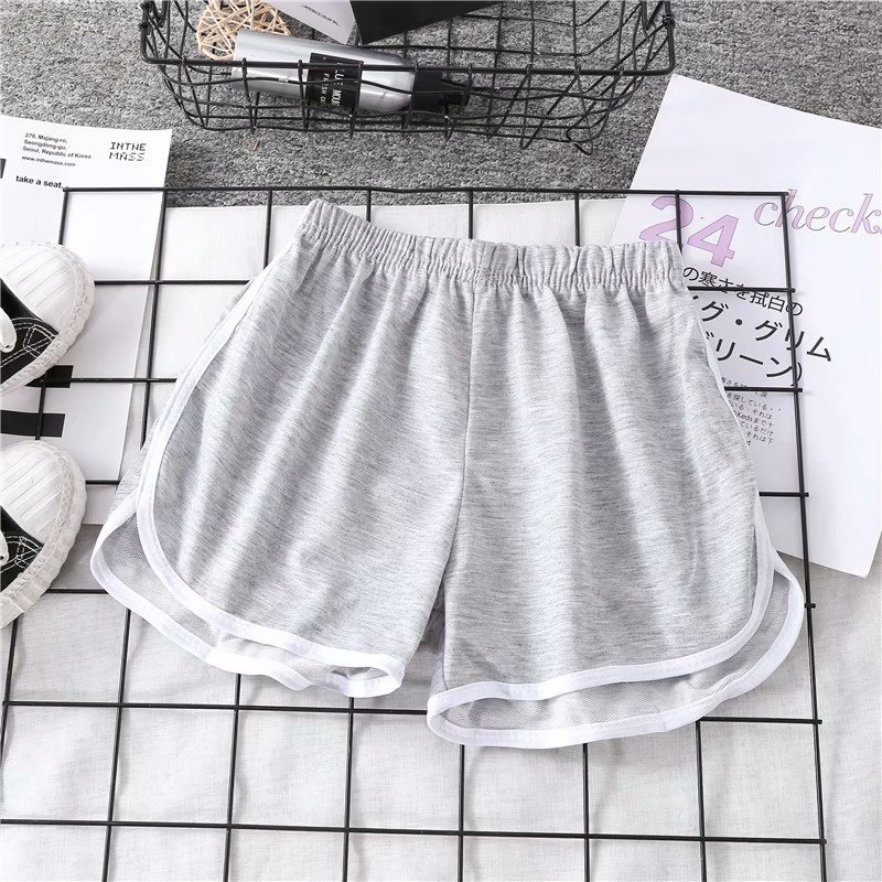 단면 반바지 그레이