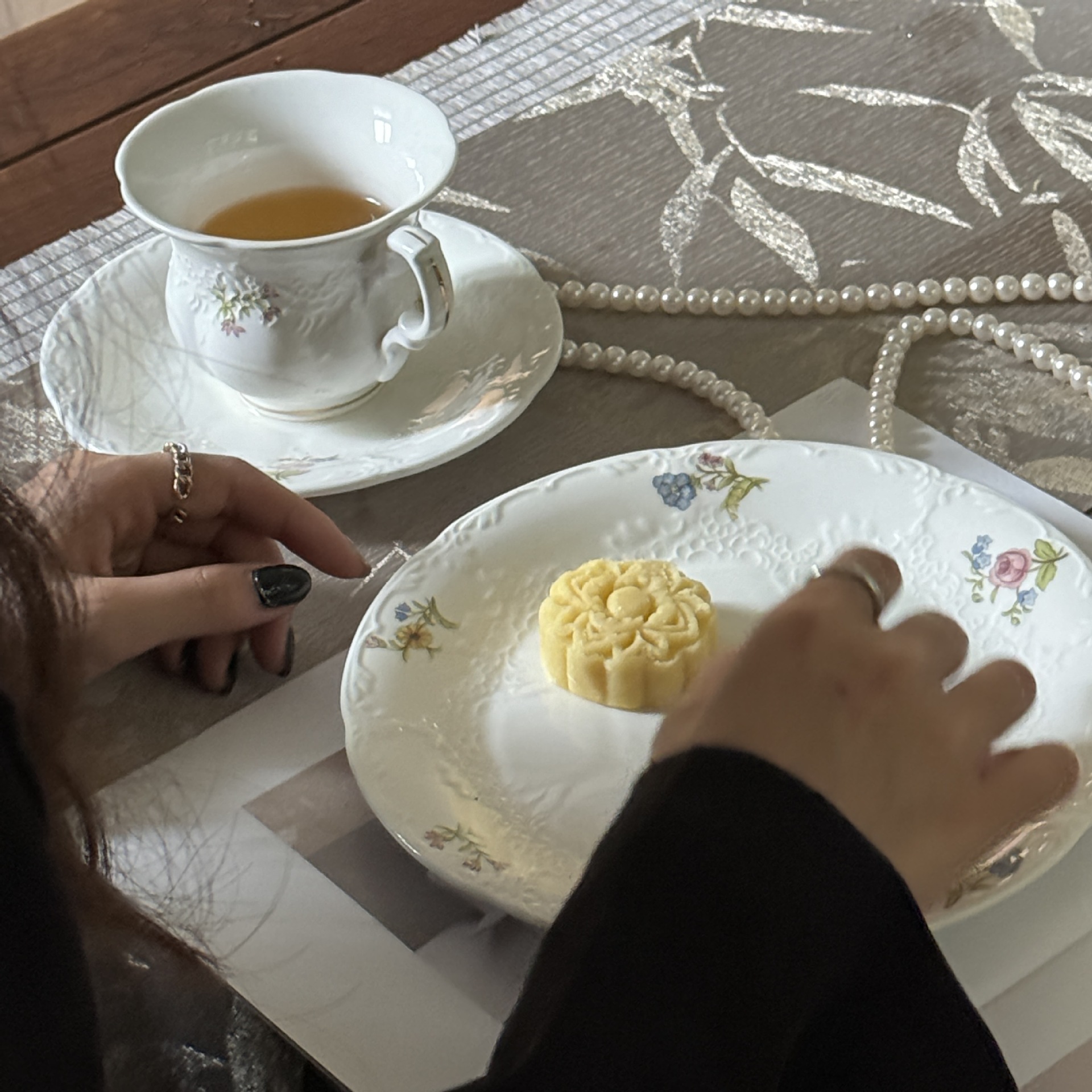 法式vintage复古浮雕花卉陶瓷杯碟下午茶咖啡甜品家用西餐早餐盘