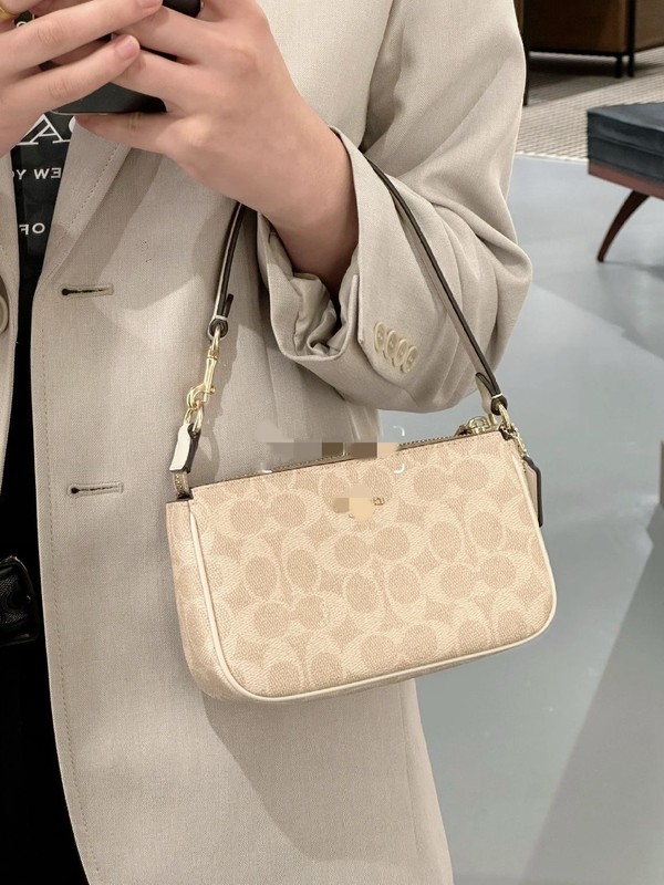 Koujia Ole クラシック高品質 C ファミリー Nolita 19 麻雀バッグポータブル脇の下シングルショルダークロスボディバッグ女性用|undefined