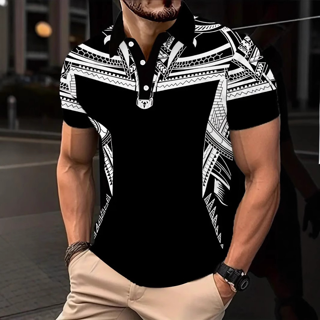 TUME primavera y verano nuevos hombres de manga corta solapa botón polo costura contraste color camisa de fondo MB13