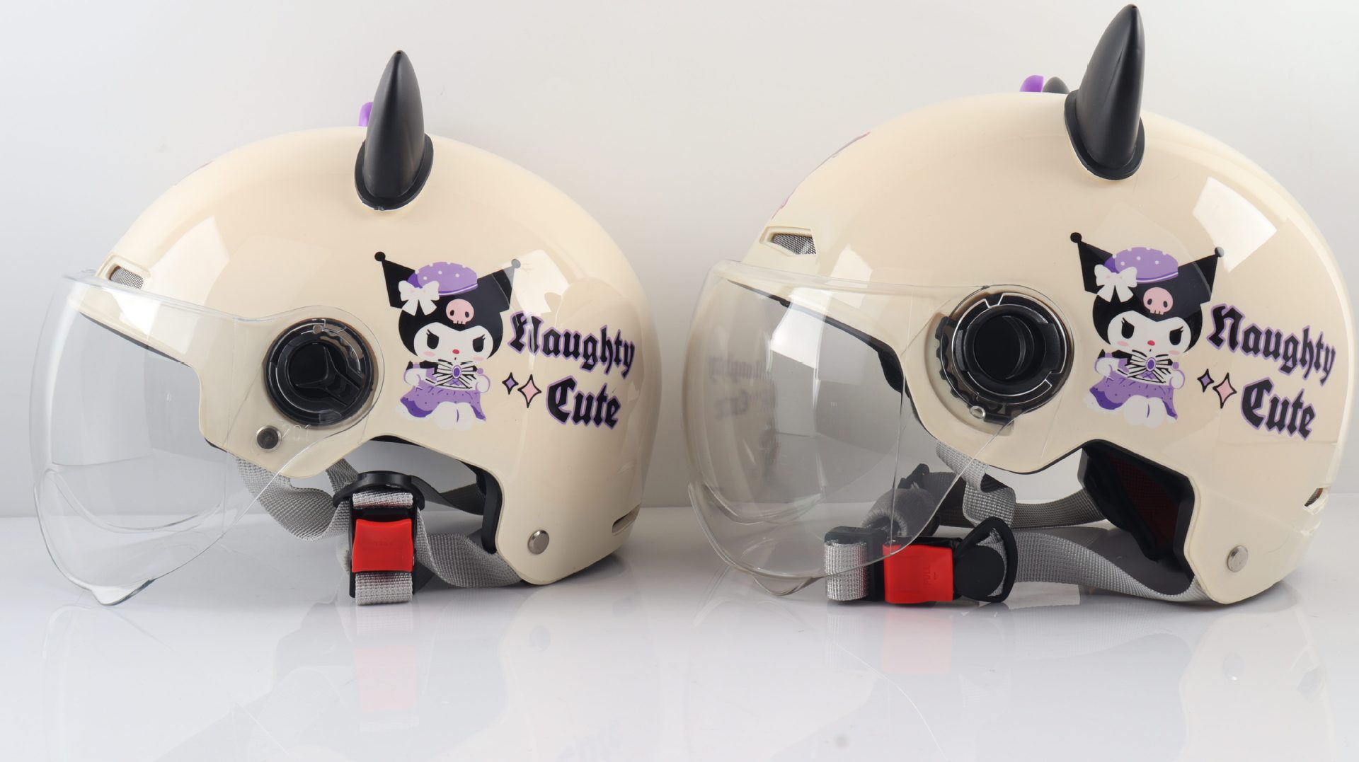 3C Certified Helmet New National Standard Parent-Child Helmet Mother-Child Electric Vehicle Summer Cute Motorcycle Helmet for Men, Women and Children