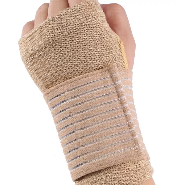 Cross-Border Thickened Pressure Wristband Cycling Protective Gloves Adjustable Hand Guard Elastic Fitness Sports Bandage