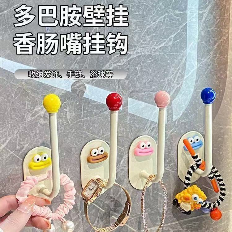 Dopamine Hairband Headband Storage Rack Toilet Hair Accessories Hairpin Rubber Band Hook Hair Rope Jewelry Storage Rack Dopamine Hairband Headband Storage Rack Toilet Hair Accessories Hairpin Rubber Band Hook Hair Rope Jewelry Storage Rack