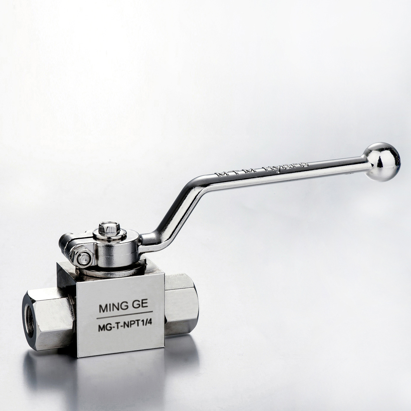 KHB型G螺纹NPT螺纹液压高压碳钢球阀