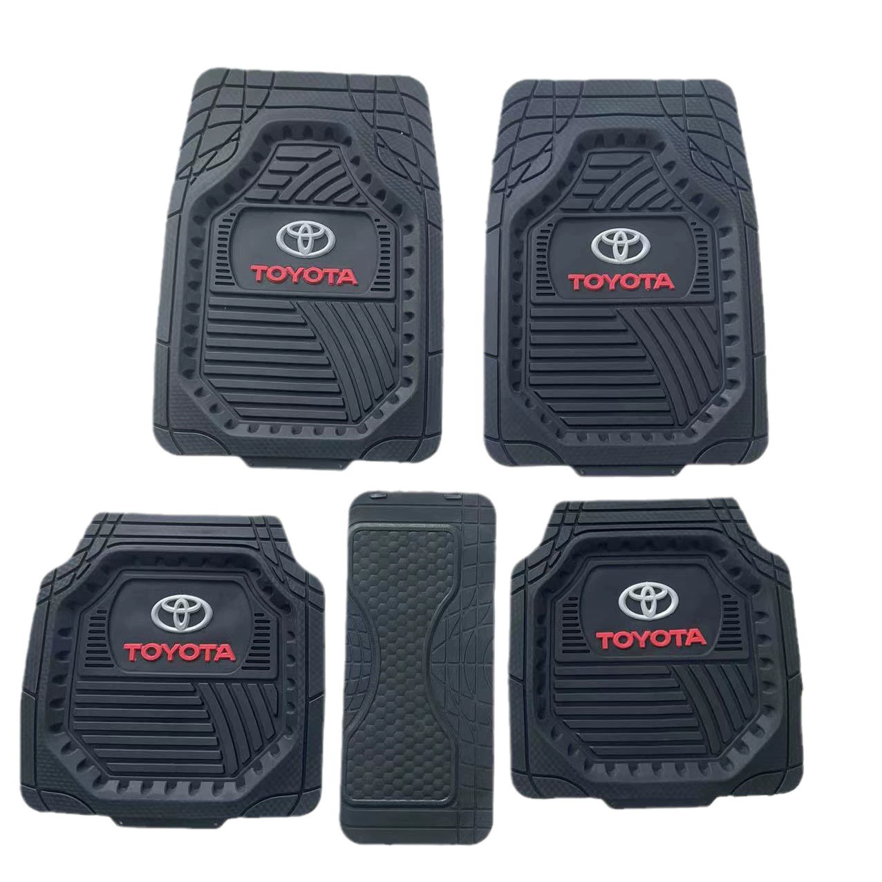 Внешняя торговля Горячие продажи ПВХ автомобильный коврик для ног логотип трехмерный коврик для ног может быть обрезан