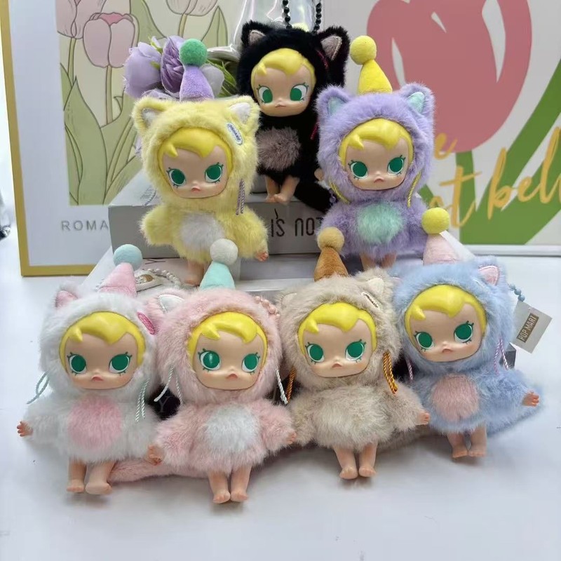 ラブコーラビニールフェイスシリーズブラインドボックスラブハートマカロンぬいぐるみペンダントおもちゃ|undefined
