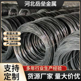 厂家批发退火软铁丝冷拔硬黑丝可调直丝打包冷拔丝高强度钢丝