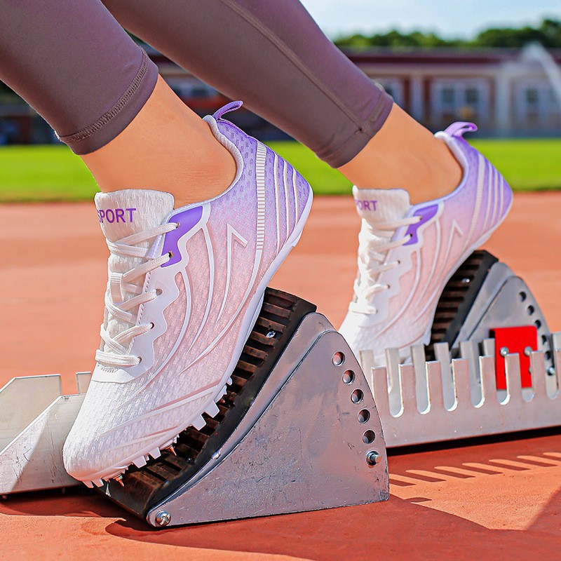 Zapatillas de Atletismo con Clavos Antideslizantes de Malla y TPU para Pista image 4