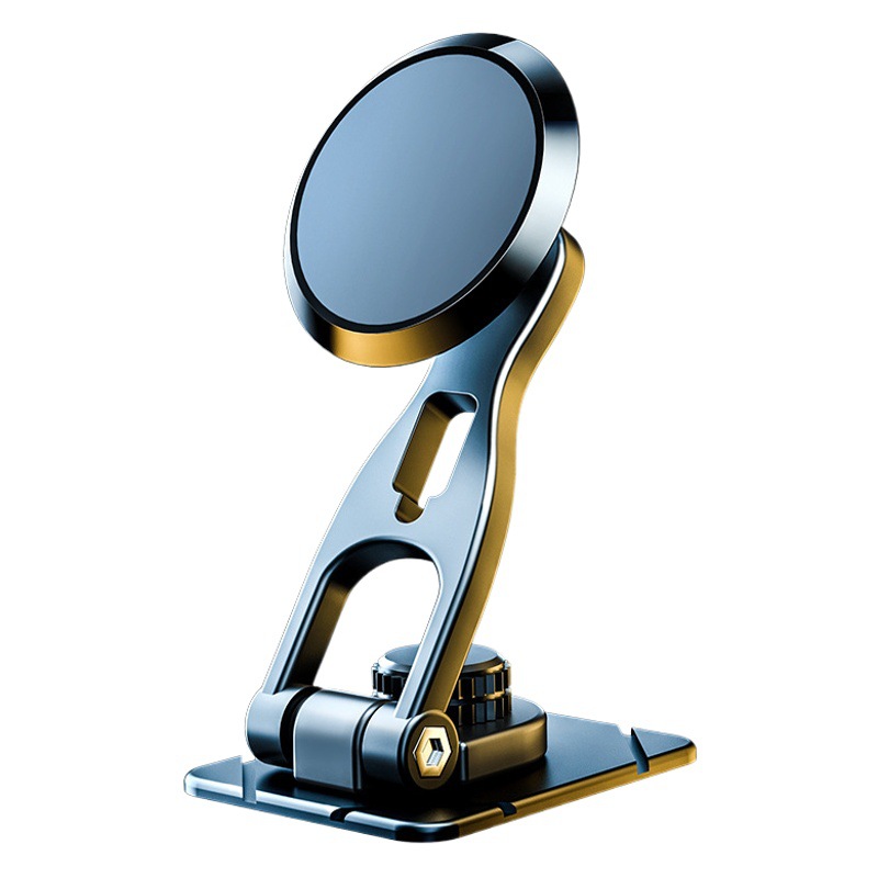 Soporte de teléfono móvil magnético del coche Pantalla de suspensión consola central plegable soporte de aleación fuerte soporte de navegación del teléfono móvil magnético