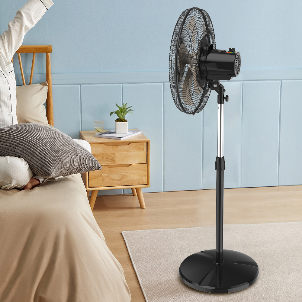 Winningstar negocio transfronterizo 18 pulgadas hogar de alta potencia móvil cabeza portátil piso ventilador eléctrico