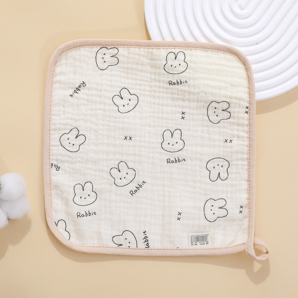 Serviette de visage bébé ultra-douce quatre couches_voghion.com