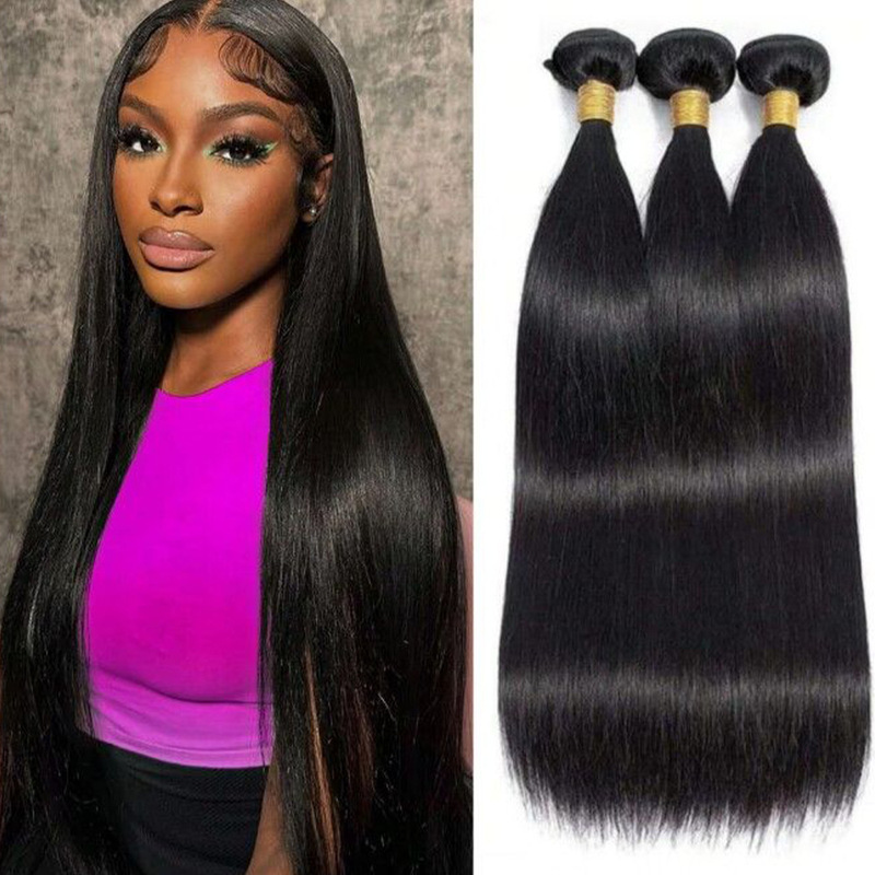 Cross-Border European and American Wigs Yk Synthetic Fiber Natural Realistic Hair Extensions Straight Wave Factory Direct Wholesale Cross-Border European and American Wigs Yk Synthetic Fiber Natural Realistic Hair Extensions Straight Wave Factory Direct Wholesale
