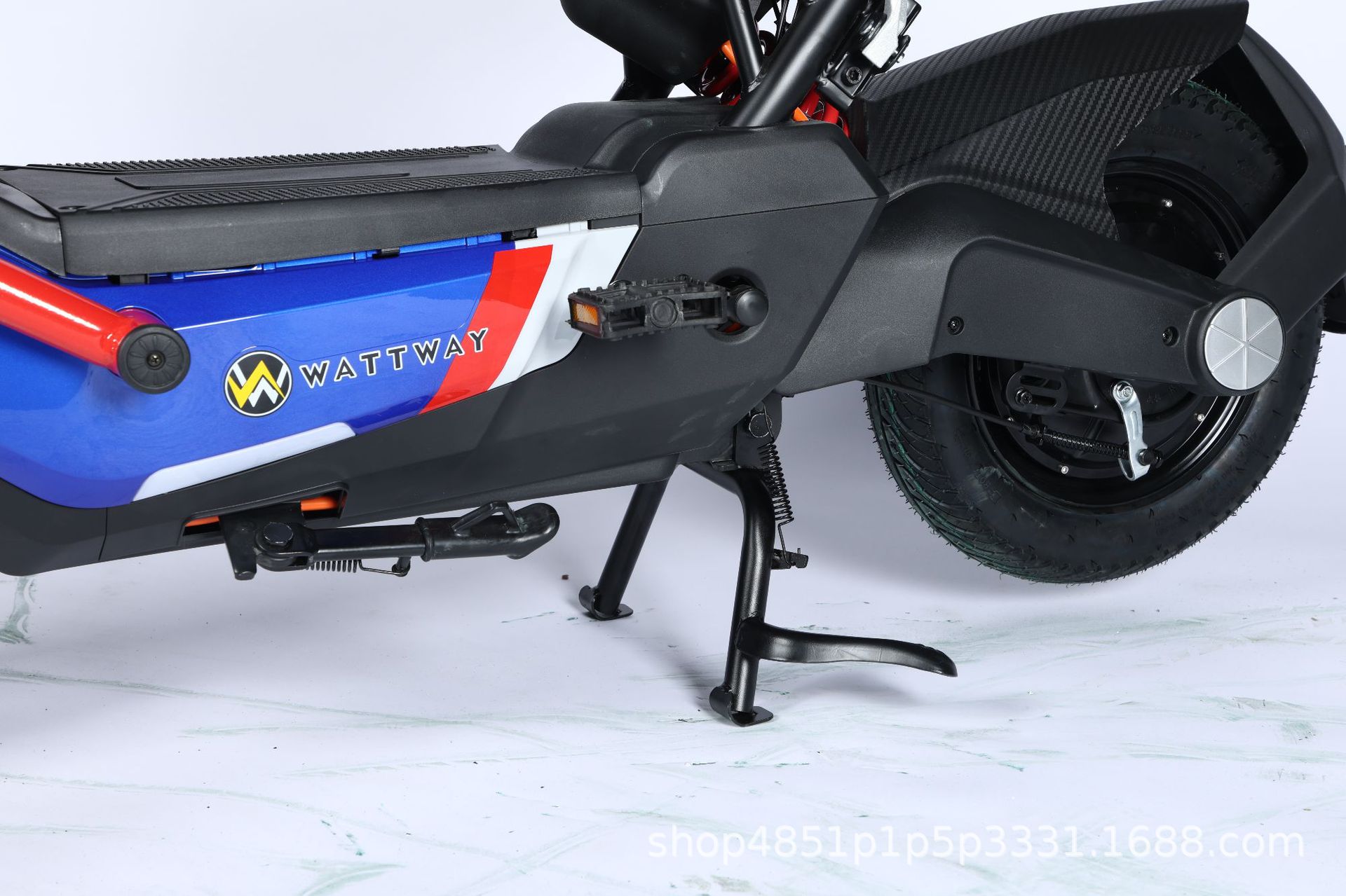 New Foreign Trade Model: Wolf Warrior Electric Motorcycle, Adult Two-Seater Electric Scooter, Exclusively for Export, Factory Wholesale