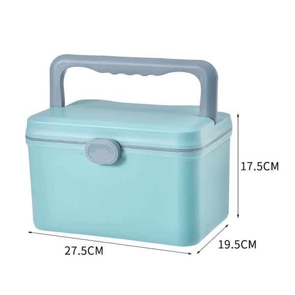 Big blue medicine box