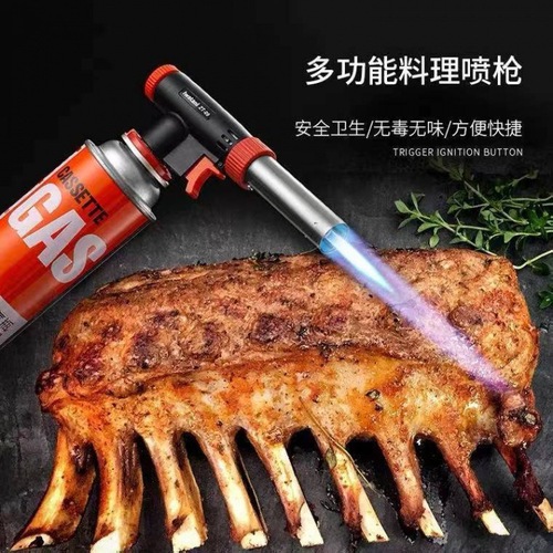 Cassette flame gun household liquefied gas tank welding barbecue igniter blowtorch welding gun baking flame singeing