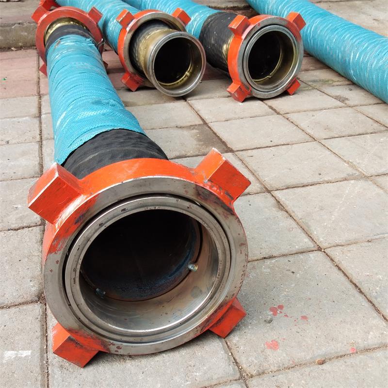 油田胶管高压水龙带钢丝缠绕胶管