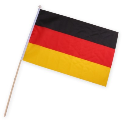 2026 Estados Unidos, Canadá, México, Serie de eventos de la Copa del Mundo, fanáticos alemanes, suministros de vítores, banderas de mano, bufanda de capa