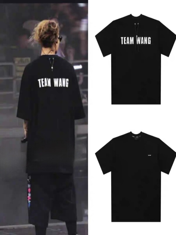 2025年新作 TEAN WANG ウィンガール同型 初代 ホワイトシリコン 立体文字 半袖 男女同型 インス|undefined