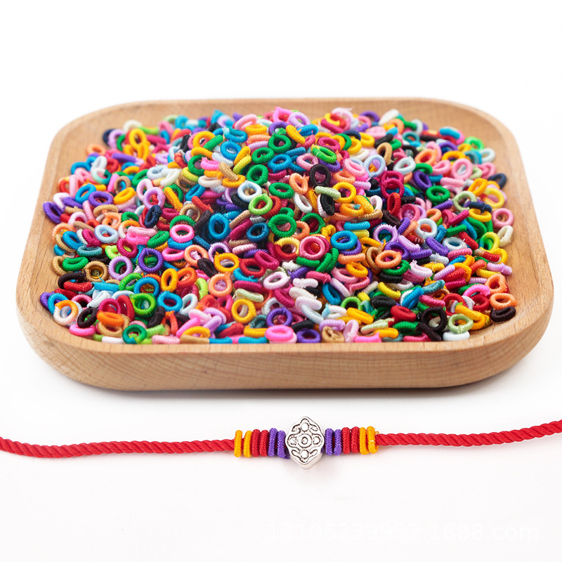 Hand-woven coil diy pineapple knot coil 5-6mm wreaths all coil small coil factory direct wholesale