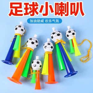 Футбольная игрушка, мегафон, труба, свисток