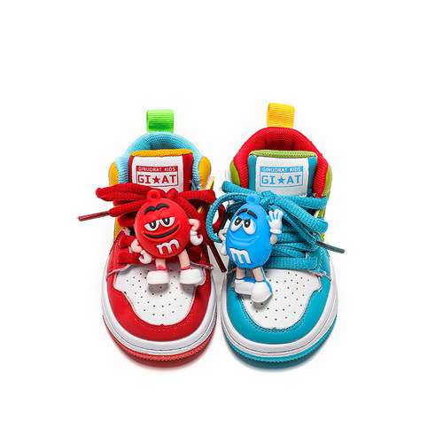 {15-37 sizes} two-year-old baby girl shoes autumn soft-soled baby toddler shoes high-top sneakers children's sports shoes