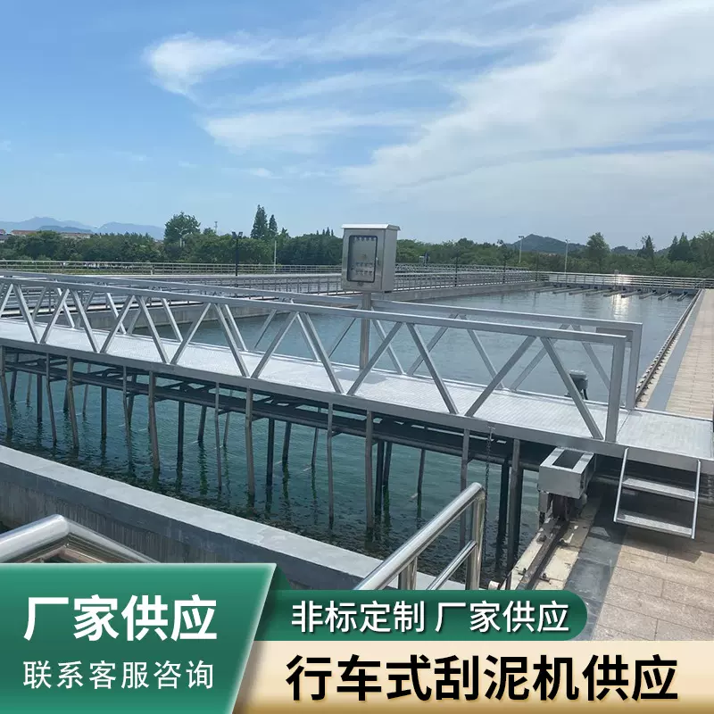 江苏行车式刮泥机周边传动设备沉淀池刮泥一体化污水污泥处理设备
