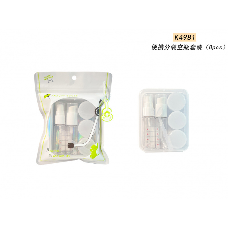 K4981 - traje de botella vacía de embalaje portátil (8pcs)