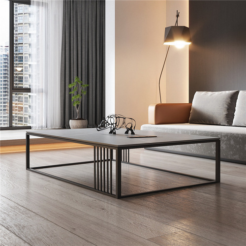 Modern Minimalist Stone Coffee Table for Home Living Room Sofa Coffee Table Office Luxury Marble Minimalist Coffee Table