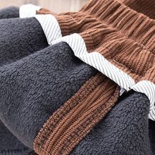 儿童裤子春秋新款外穿运动裤男女童加绒中小童洋气百搭灯芯绒长裤