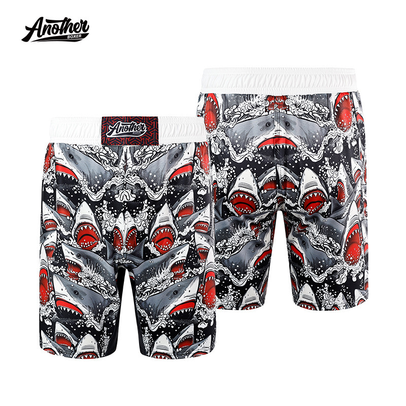 Anotherboxer Shark Muay Thai Sanda Training Wear Ufc Mixed Martial Arts Jiu-Jitsu Muay Thai Fighting Shorts
